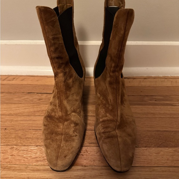Khaite Saratoga Suede Boots - Picture 1 of 11